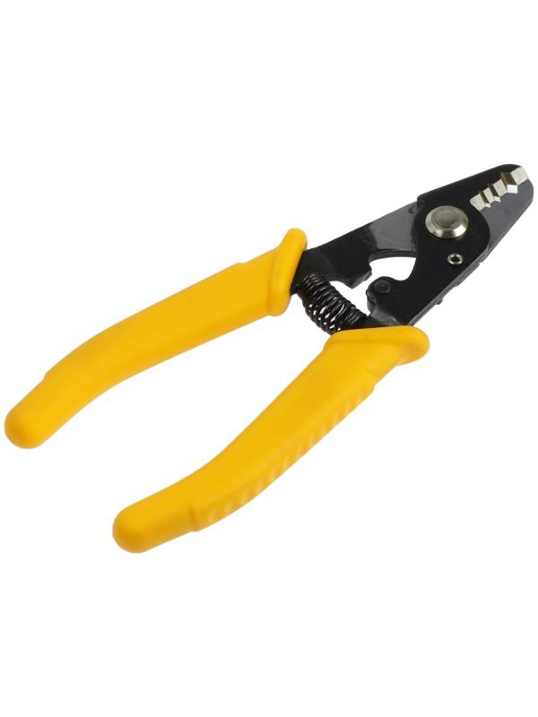 Стриппер ТУНДРА, для зачистки оптоволокна, трех слоев 1.6 - 3.0 мм, 600-900 мкм, 250 мкм