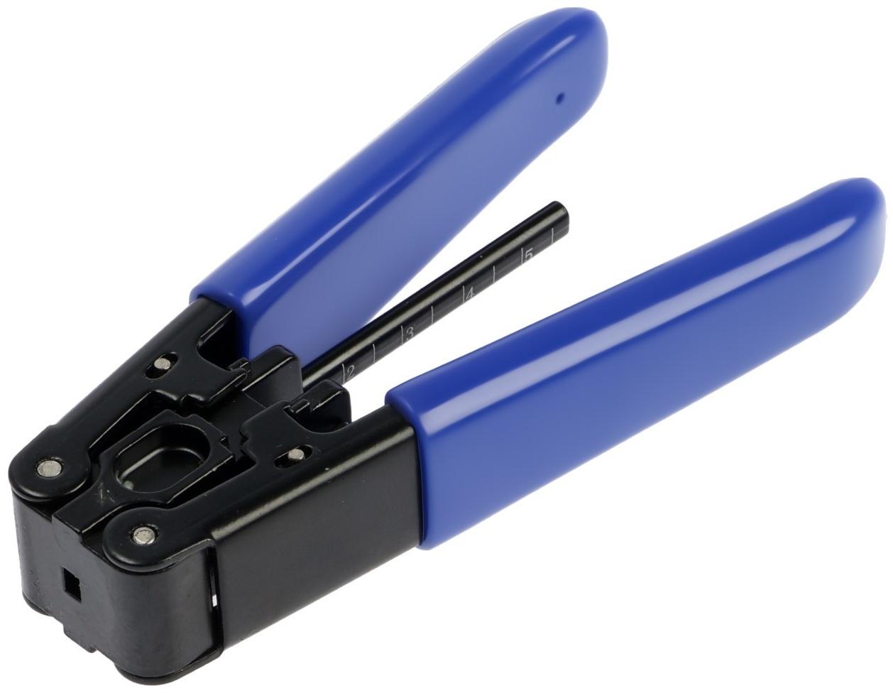 Стриппер ТУНДРА, для зачистки оптоволокна FTTH, 3 х 2.0 мм, Ф0.25 - Ф0.9, 125 мкм