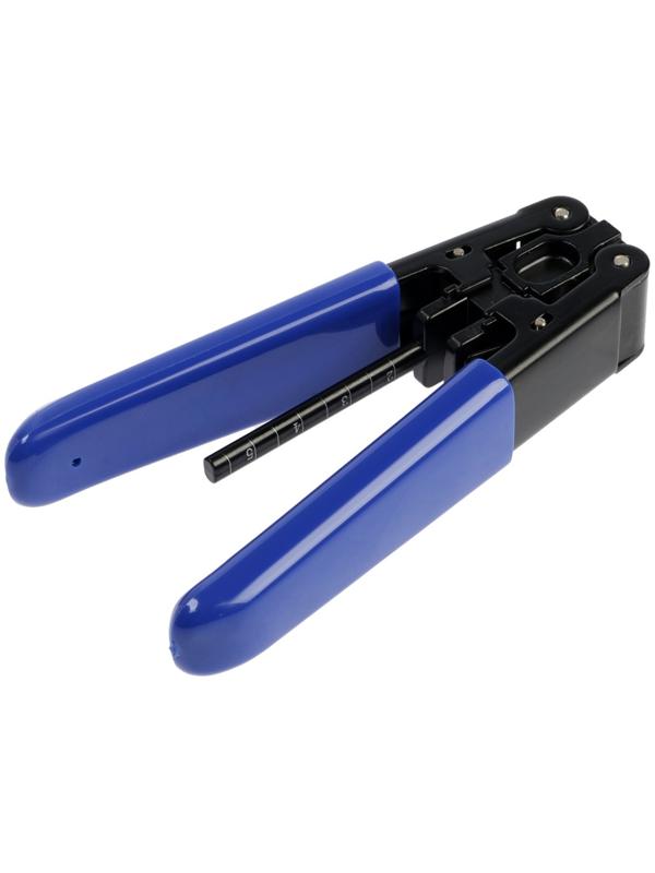 Стриппер ТУНДРА, для зачистки оптоволокна FTTH, 3 х 2.0 мм, Ф0.25 - Ф0.9, 125 мкм