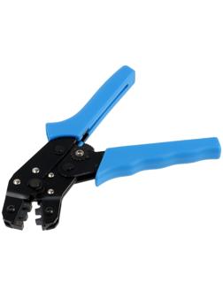 Пресс-клещи ТУНДРА, для обжима автомобильных клемм, 28 - 20 AWG, 0.08 - 0.5 мм2