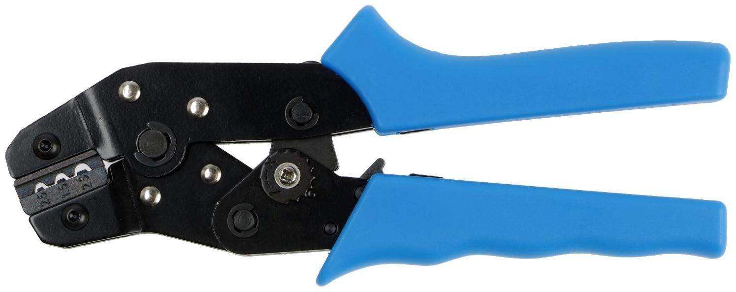 Пресс-клещи ТУНДРА, для обжима неизолированных наконечников, 0.25 - 2.5 мм2