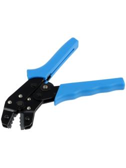 Пресс-клещи ТУНДРА, для обжима неизолированных наконечников, 0.25 - 2.5 мм2
