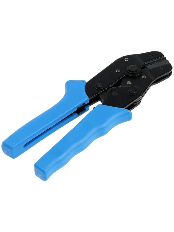 Пресс-клещи ТУНДРА, для обжима неизолированных наконечников, 0.25 - 2.5 мм2