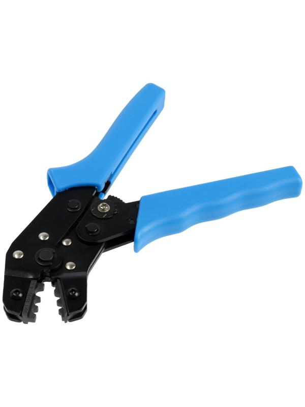 Пресс-клещи ТУНДРА, для обжима неизолированных медных наконечников и гильз, 0.5 - 6.0 мм2