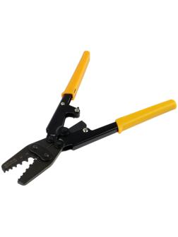 Пресс-клещи ТУНДРА, для опрессовки неизол. медных наконечников и гильз, 0.5 - 6 мм2