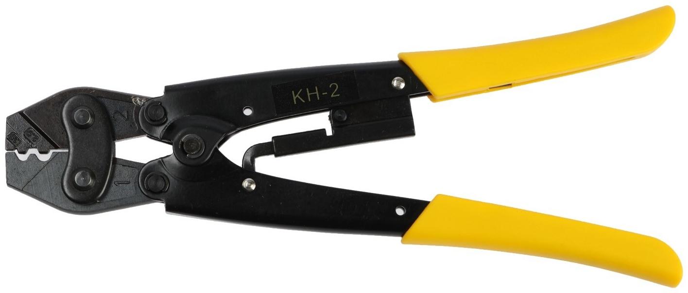 Пресс-клещи ТУНДРА, для опрессовки неизол. медных наконечников и гильз, 1.5 - 16 мм2