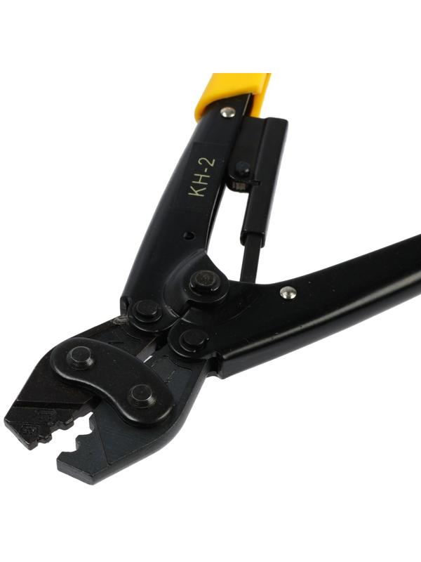 Пресс-клещи ТУНДРА, для опрессовки неизол. медных наконечников и гильз, 1.5 - 16 мм2