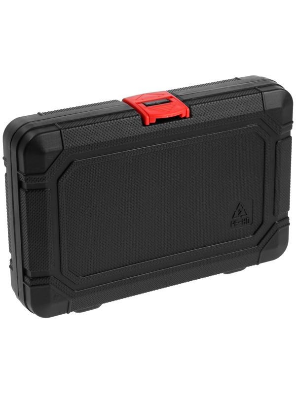 Набор трещоточных ключей ТУНДРА, CrV, сменные поворотные головки 8 - 24 мм, 72 зуба, 15 шт.   992569