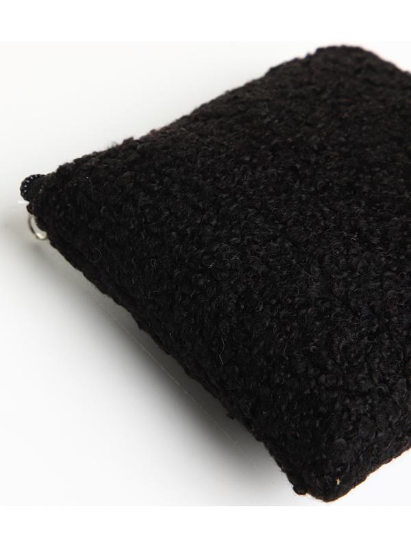 Кошелёк на молнии, цвет чёрный