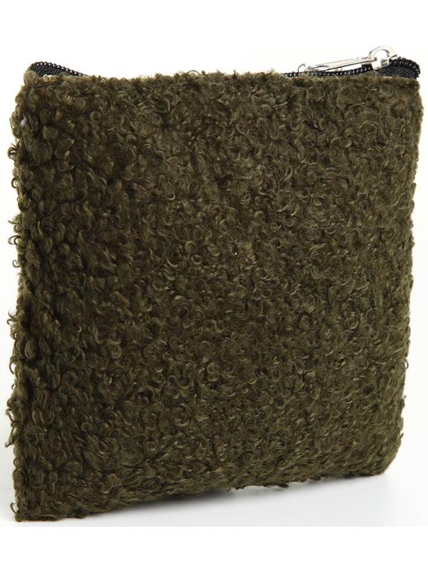 Кошелёк на молнии, цвет зелёный