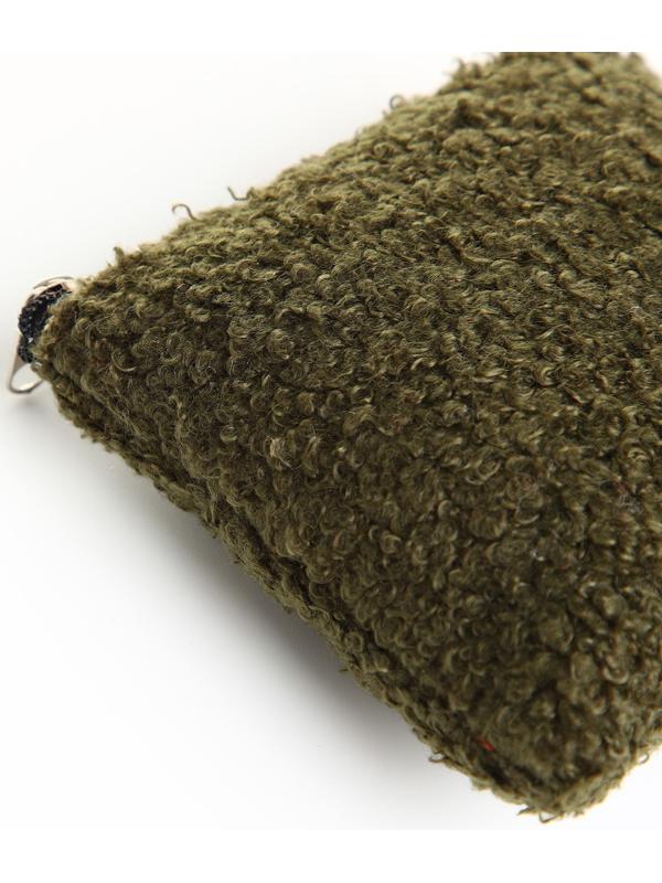 Кошелёк на молнии, цвет зелёный