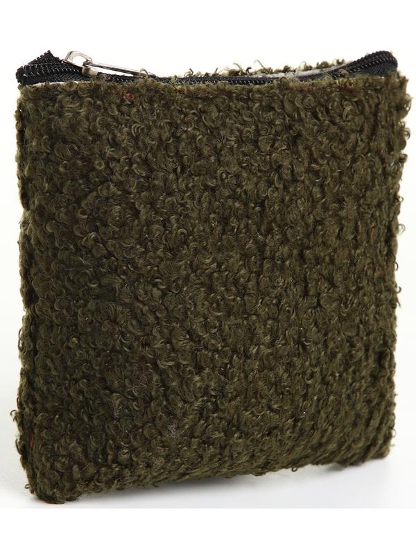 Кошелёк на молнии, цвет зелёный