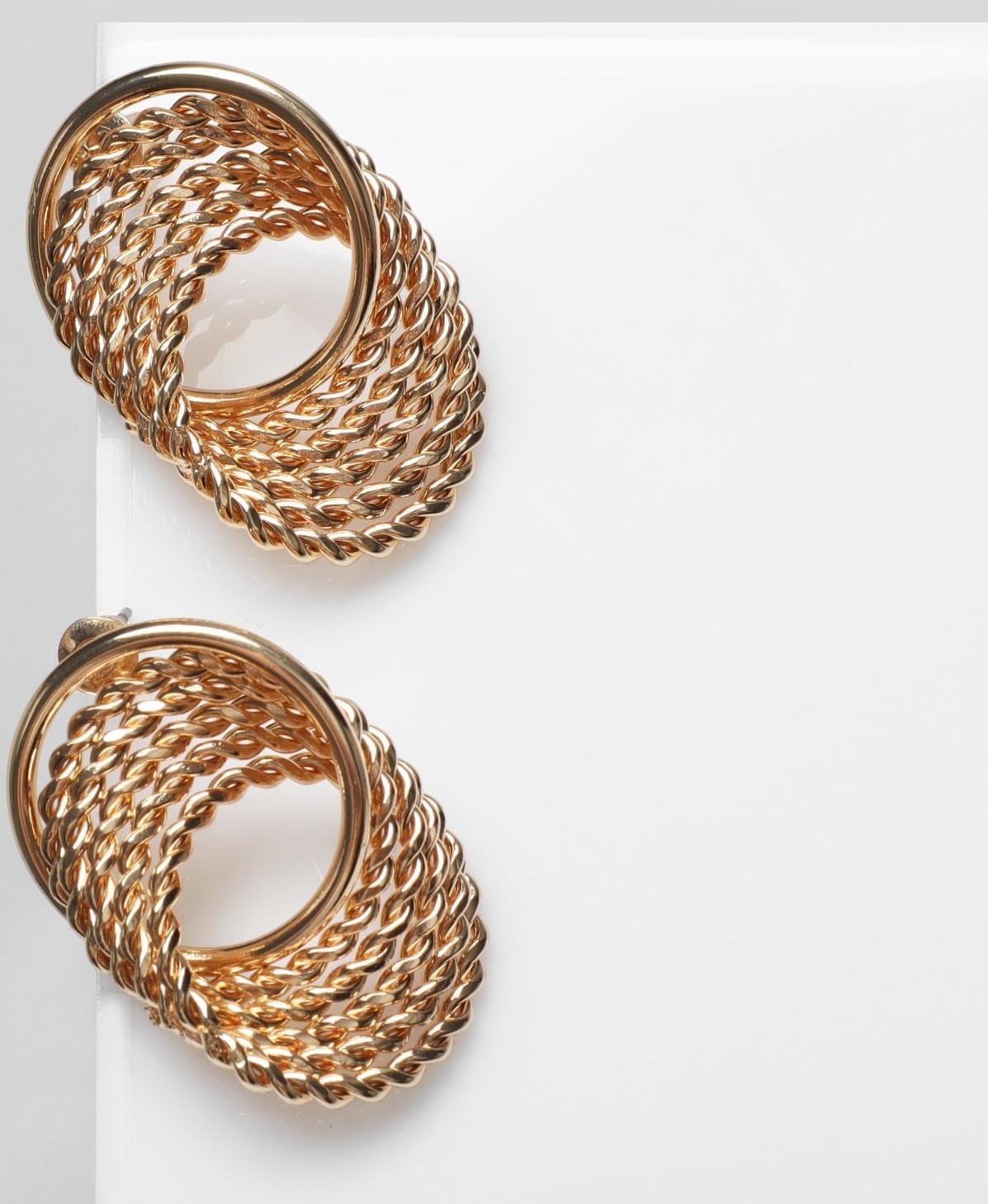 Серьги металл 