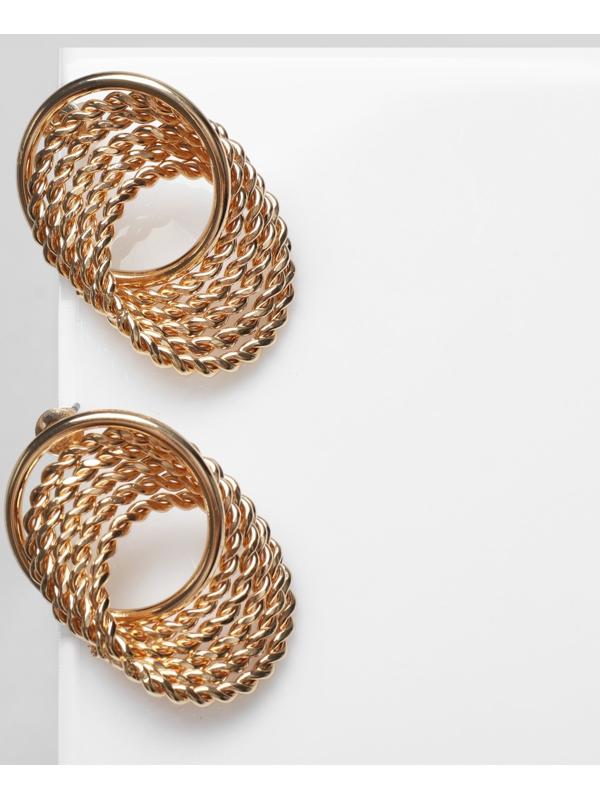 Серьги металл 