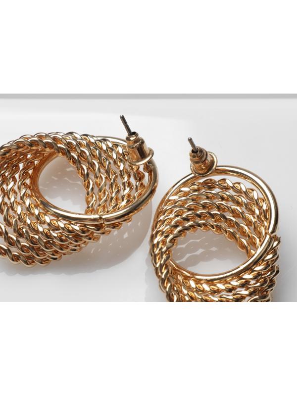 Серьги металл 