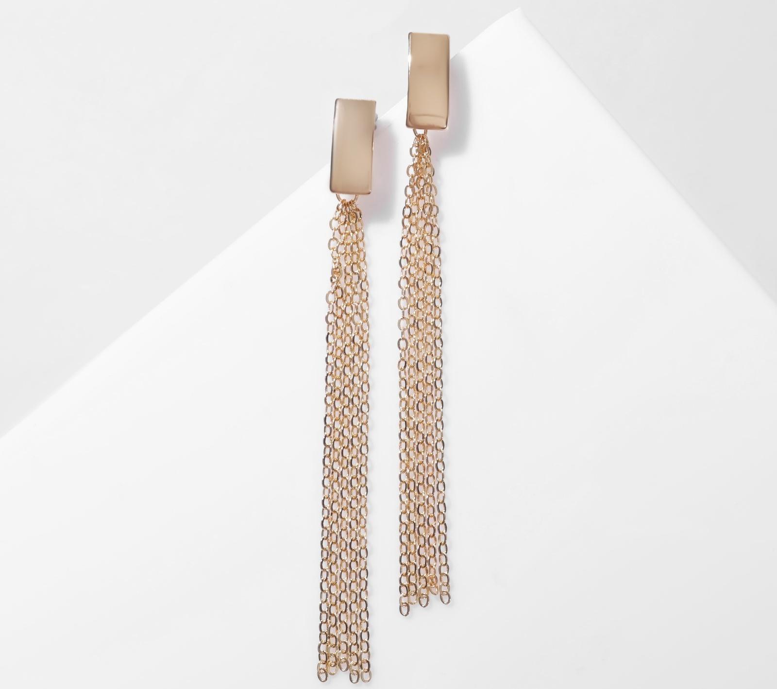 Серьги висячие 