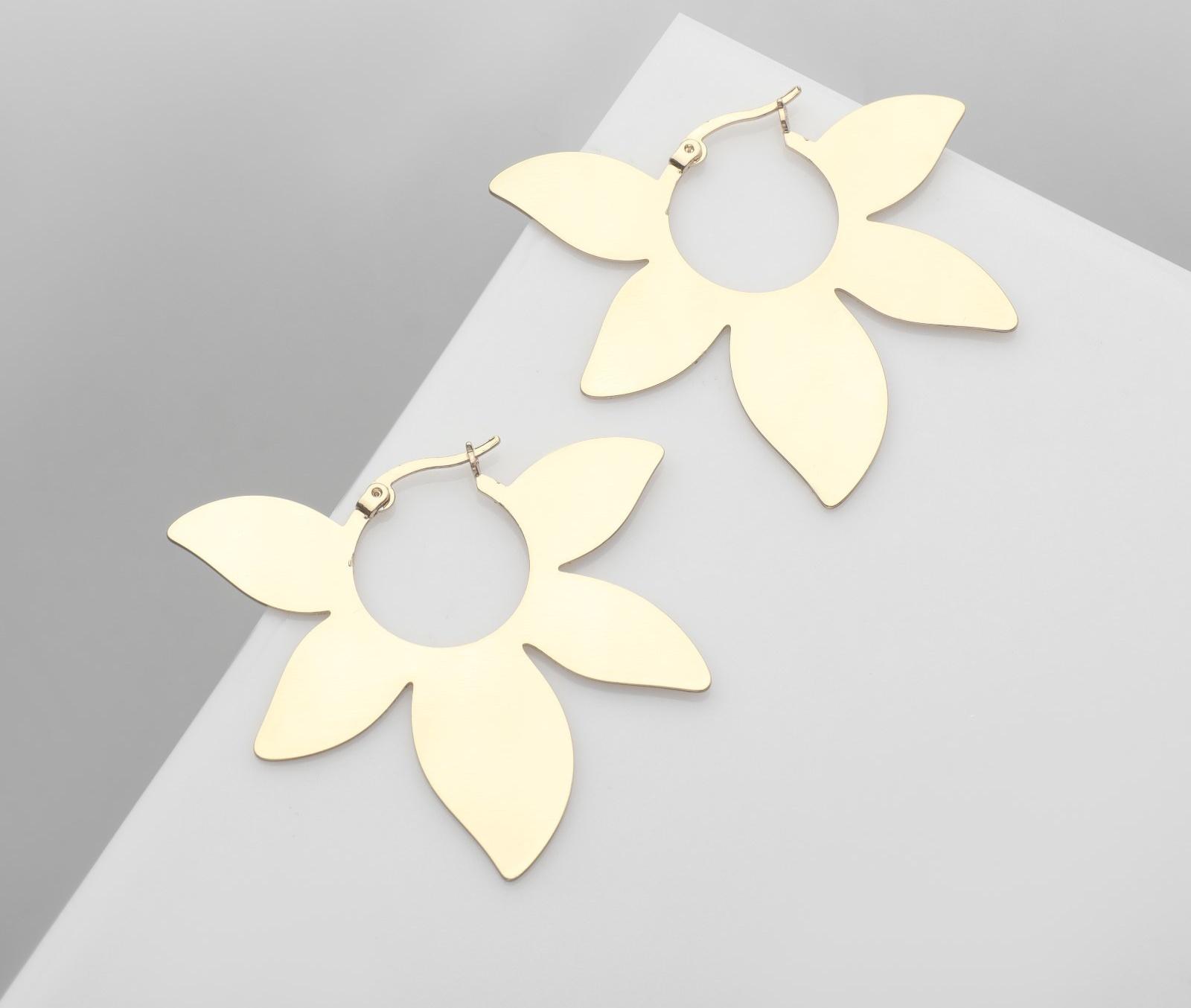 Серьги металл 