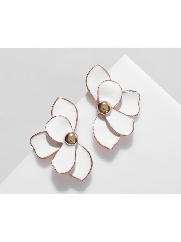 Серьги эмаль 