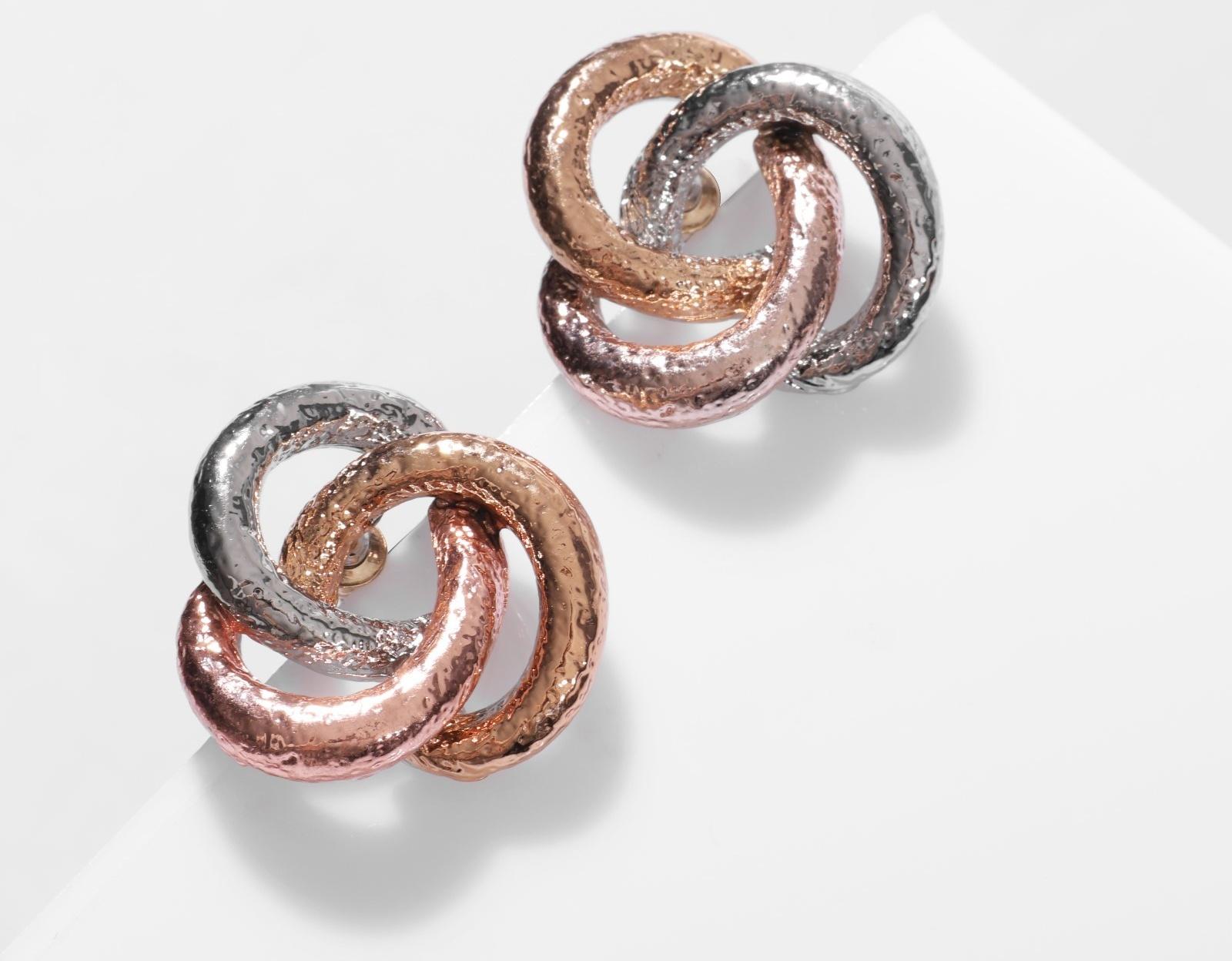 Серьги металл 