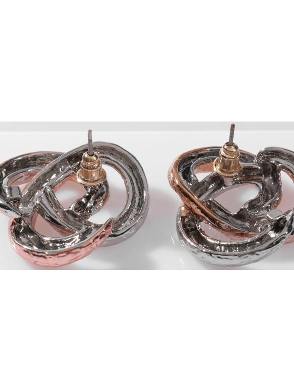 Серьги металл 