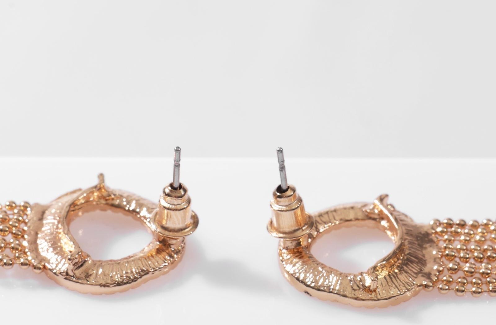 Серьги висячие 