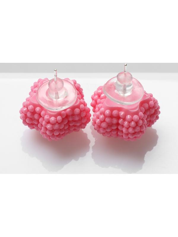 Серьги пластик 