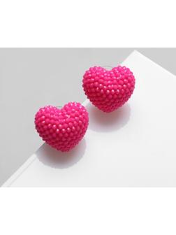 Серьги пластик 