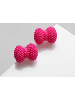 Серьги пластик 