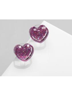 Серьги пластик 