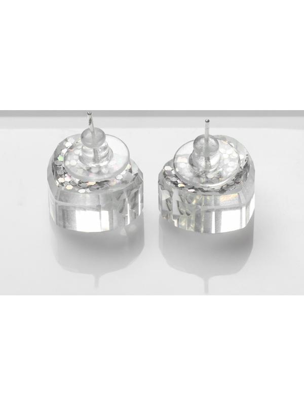 Серьги пластик 