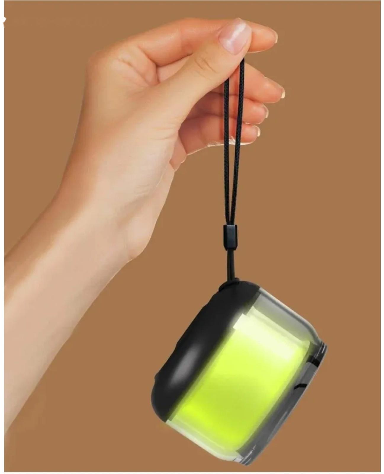 Портативная колонка l59, 5 Вт, 500 мАч, BT5.0, подсветка, чёрная