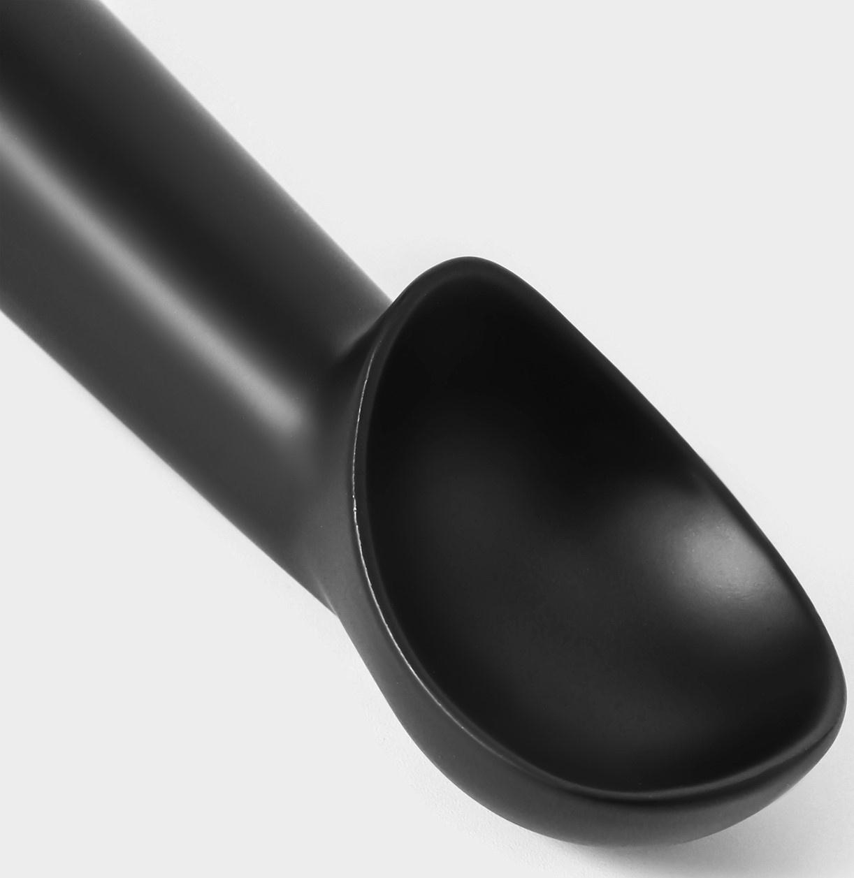 Ложка для мороженого Magistro Alum black, цвет чёрный