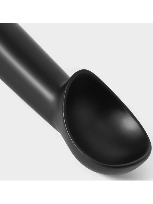 Ложка для мороженого Magistro Alum black, цвет чёрный