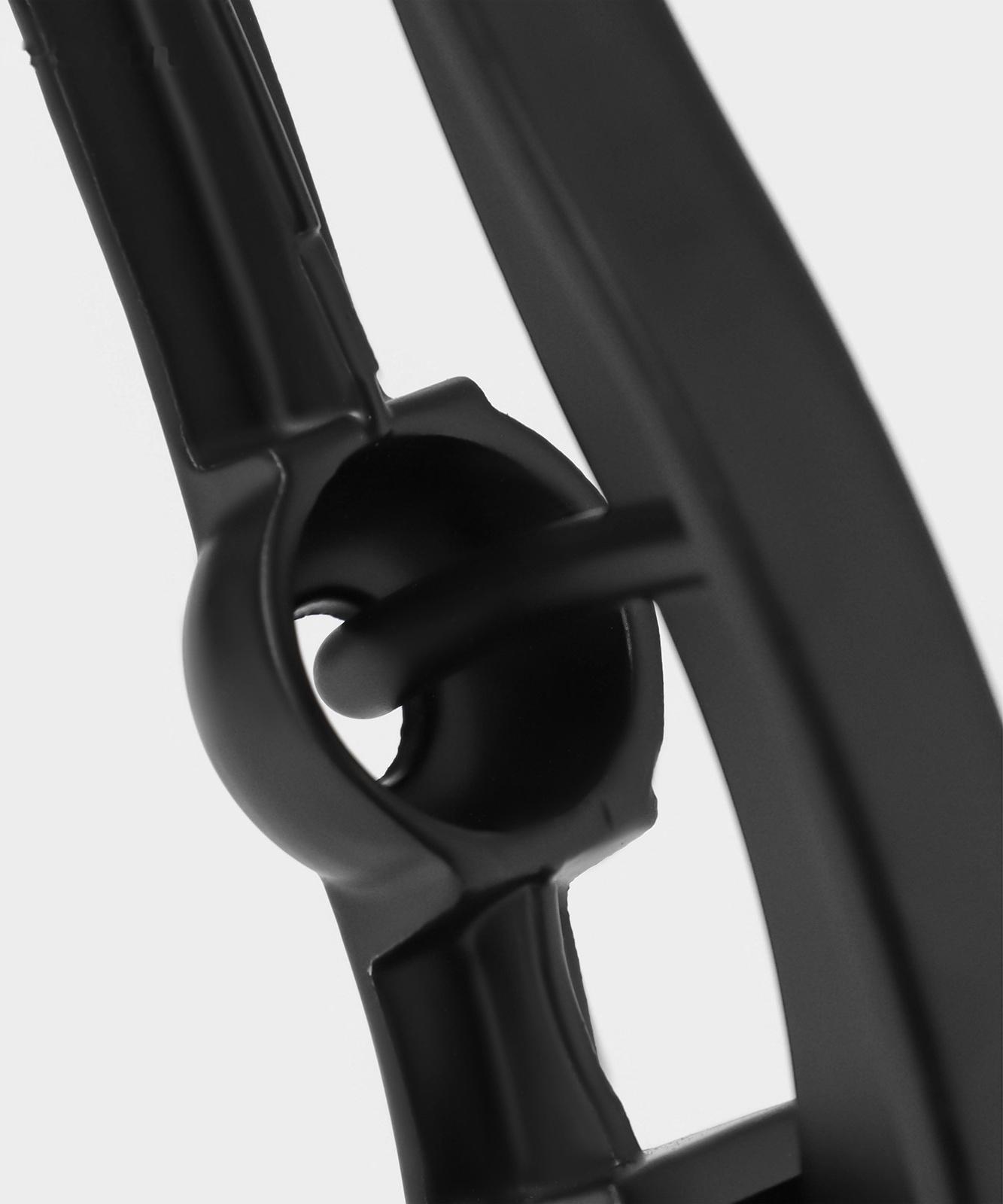 Пресс для чеснока Magistro Alum black, с выталкивателем косточек, цвет чёрный