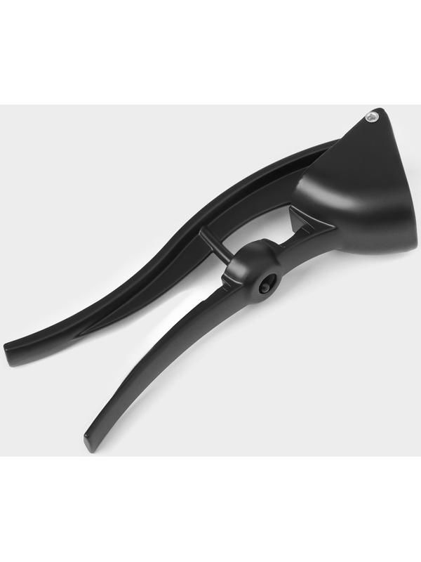 Пресс для чеснока Magistro Alum black, с выталкивателем косточек, цвет чёрный