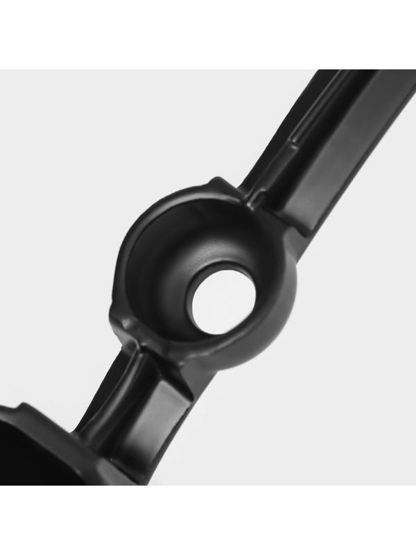 Пресс для чеснока Magistro Alum black, с выталкивателем косточек, цвет чёрный