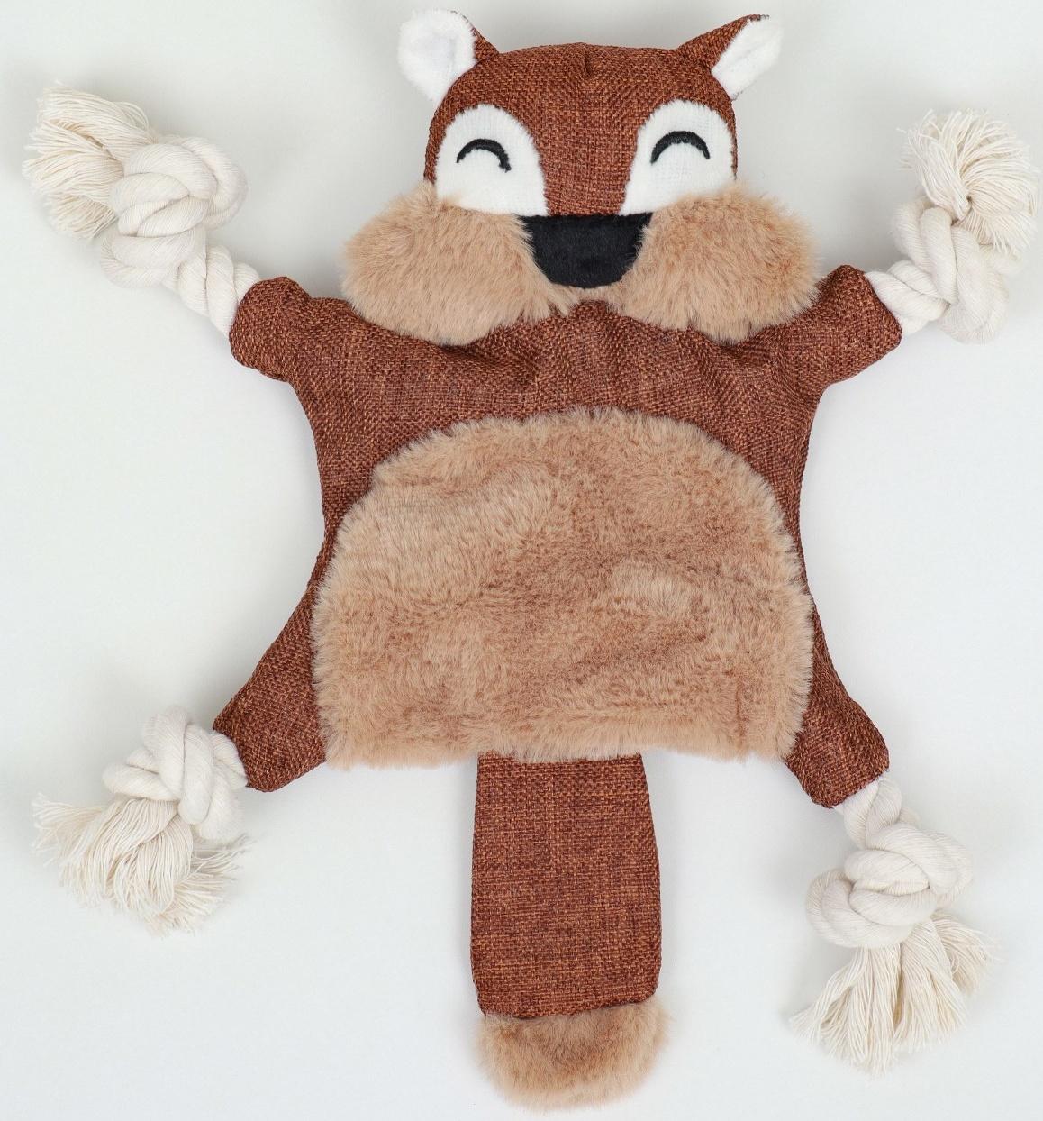 Игрушка текстильная с канатом 