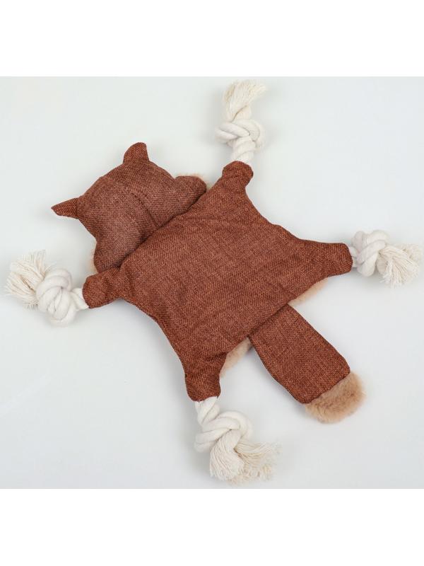 Игрушка текстильная с канатом 