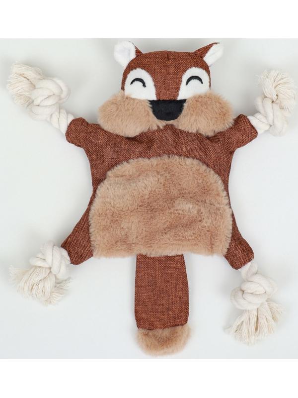 Игрушка текстильная с канатом 