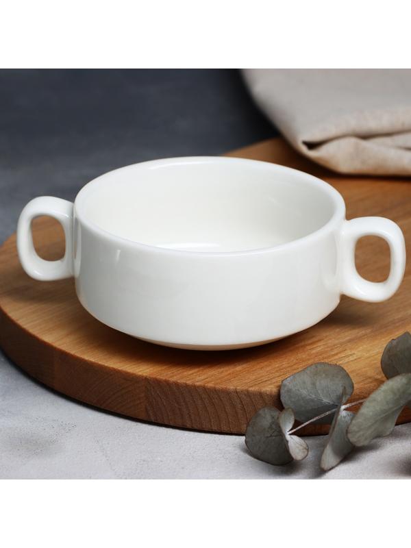 Супница с ручками «Веточка», 10.5 х 5 см