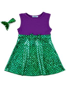 Карнавальный набор «Морская принцесса», рост 110–122 см