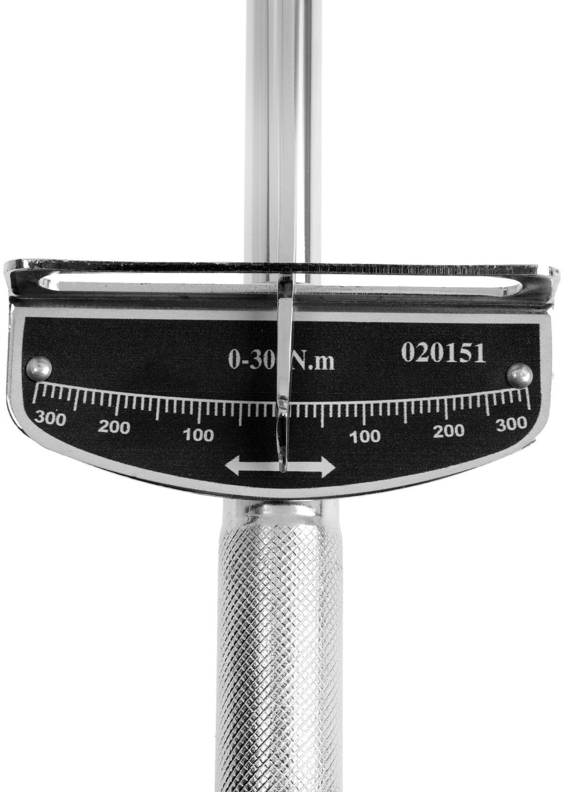 Динамометрический ключ стрелочный ТУНДРА, под квадрат 1/2