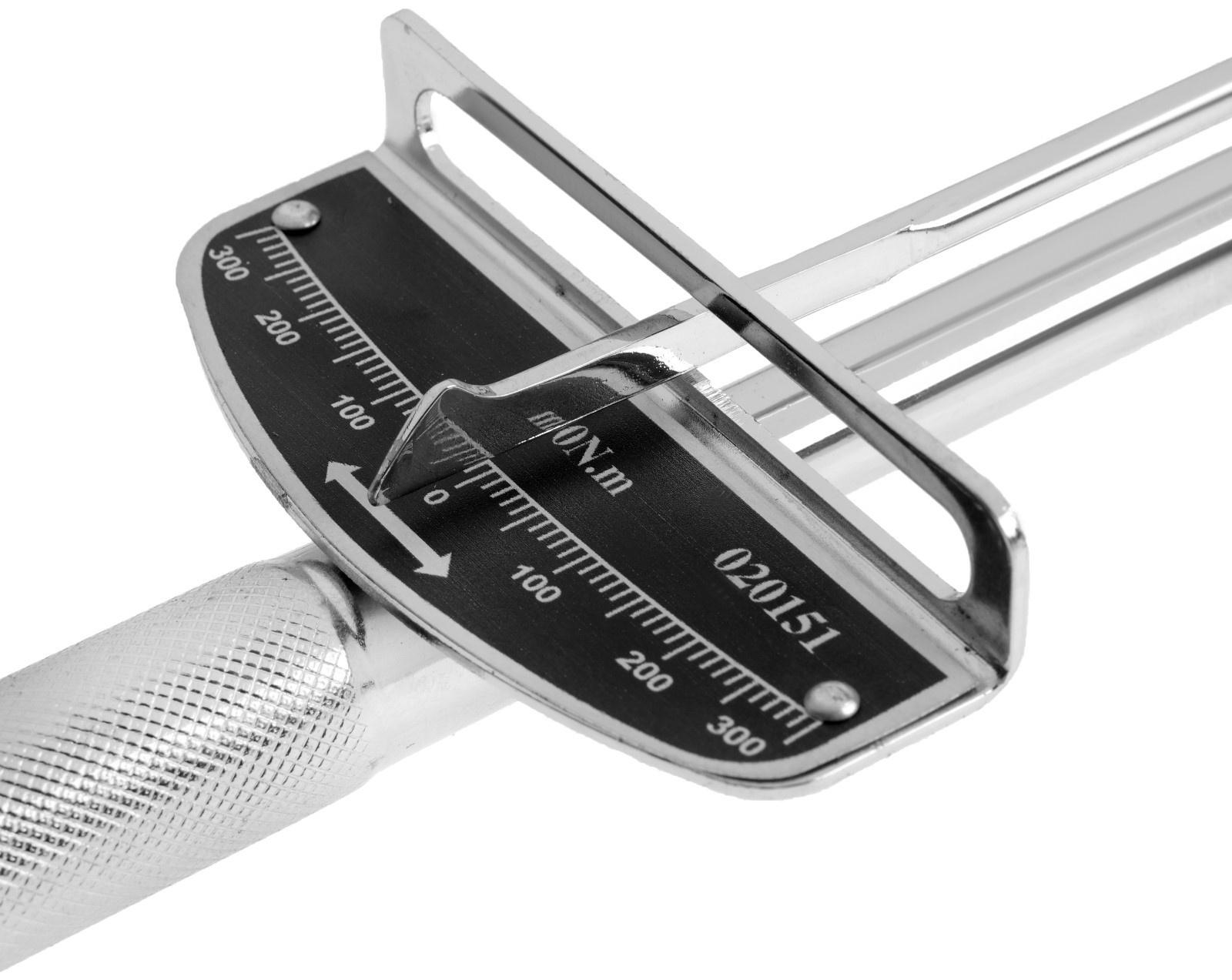 Динамометрический ключ стрелочный ТУНДРА, под квадрат 1/2