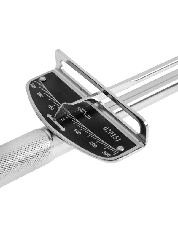 Динамометрический ключ стрелочный ТУНДРА, под квадрат 1/2