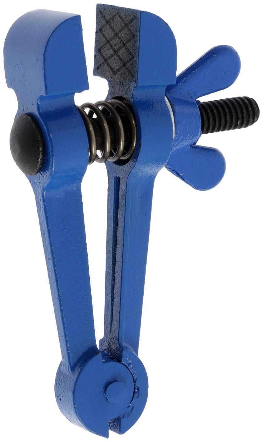 Тиски-струбцина ТУНДРА, ручные, чугун, раскрытие до 25 мм, ширина губок 25 мм