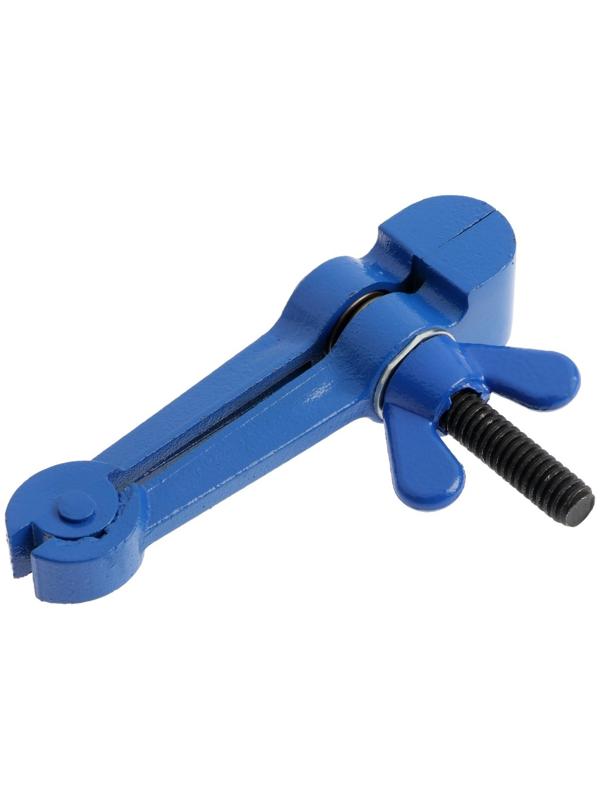 Тиски-струбцина ТУНДРА, ручные, чугун, раскрытие до 25 мм, ширина губок 25 мм