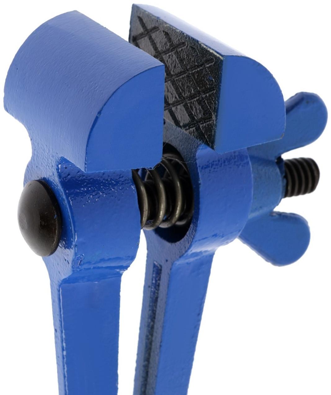 Тиски-струбцина ТУНДРА, ручные, чугун, раскрытие до 30 мм, ширина губок 40 мм