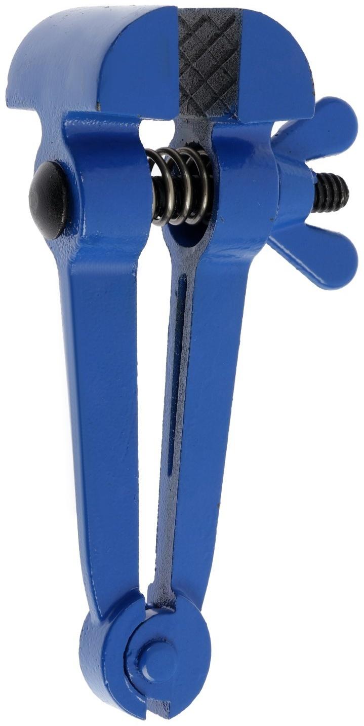 Тиски-струбцина ТУНДРА, ручные, чугун, раскрытие до 30 мм, ширина губок 50 мм