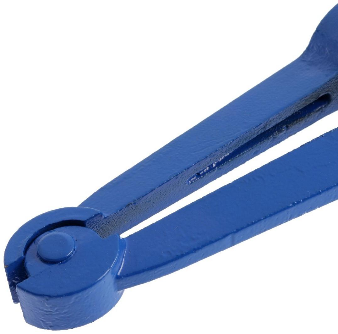 Тиски-струбцина ТУНДРА, ручные, чугун, раскрытие до 30 мм, ширина губок 50 мм