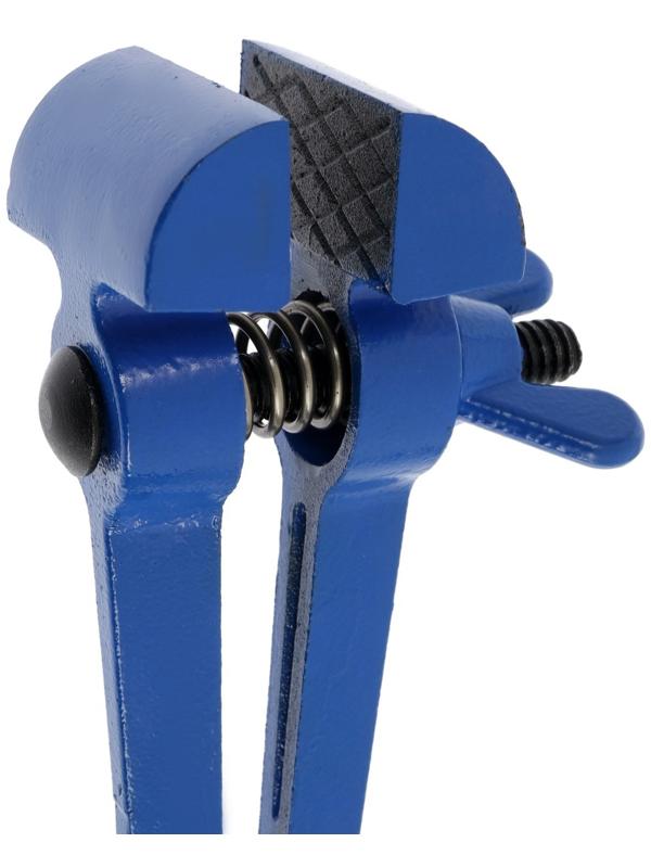 Тиски-струбцина ТУНДРА, ручные, чугун, раскрытие до 30 мм, ширина губок 50 мм